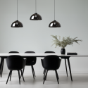 MiLagro Lampa wisząca GAMMA BLACK 1xE27 MLP1063