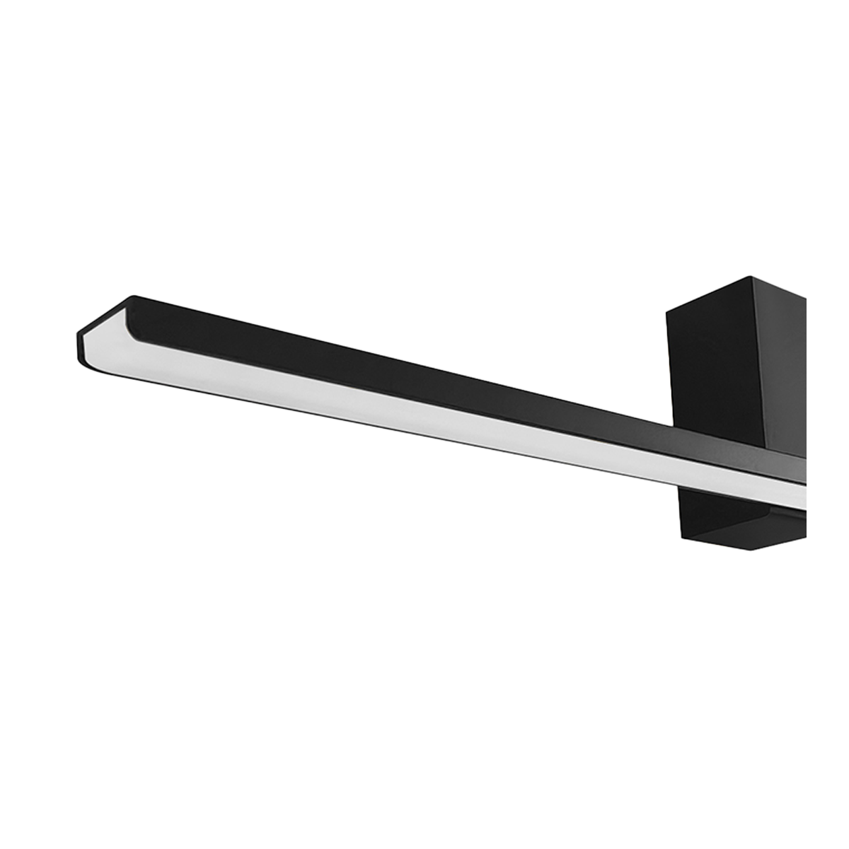 MiLagro Kinkiet Artemis Black 13,8W LED 60cm 4000K IP44 ML1019