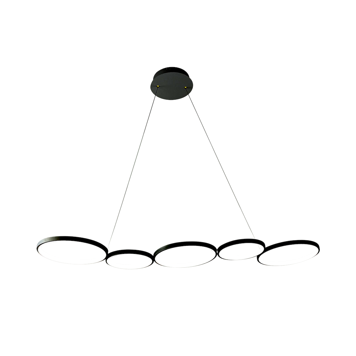 MiLagro Lampa wisząca OLYMPIA BLACK 50W LED ML1175