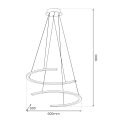 MiLAGRO DOUBLEMOON ML1178 LED 30W