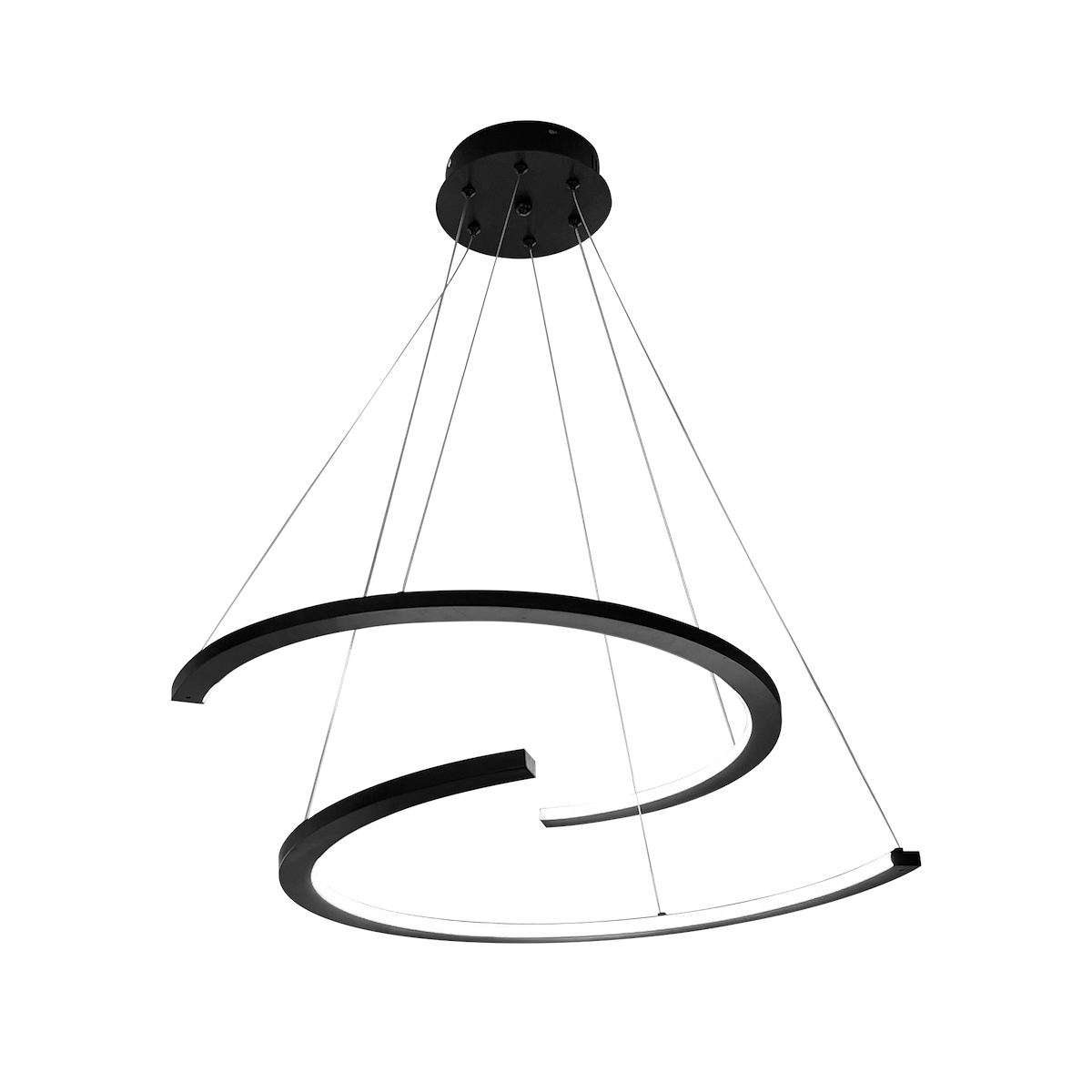 MiLagro Lampa wisząca DOUBLEMOON 30W LED ML1178