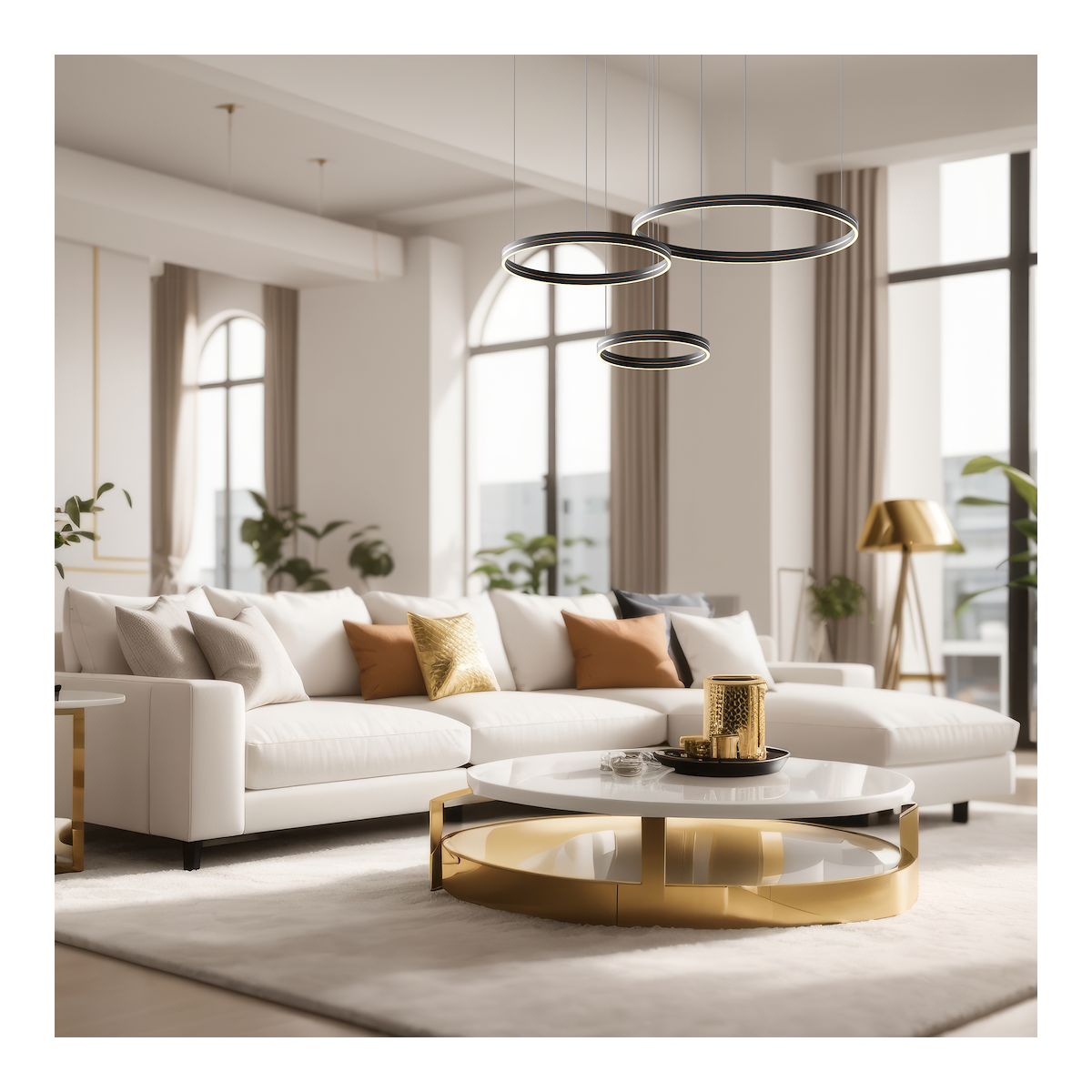 MiLagro Lampa wisząca GRAVITY 108W LED ML1185