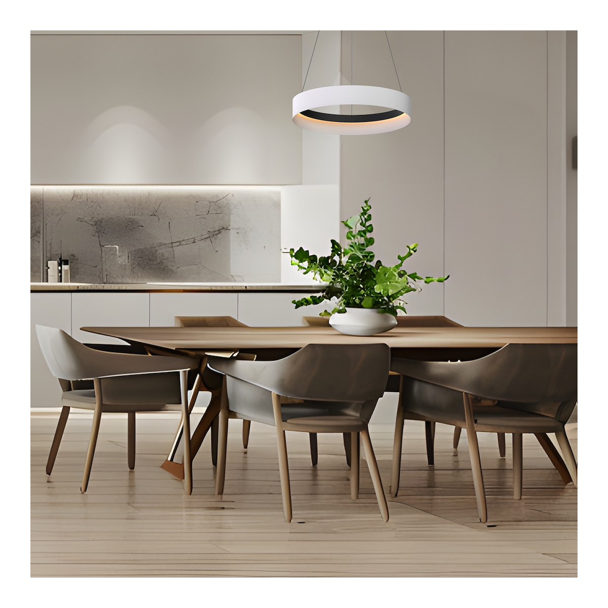 MiLagro Lampa wisząca ORBITA 52W LED ML1186