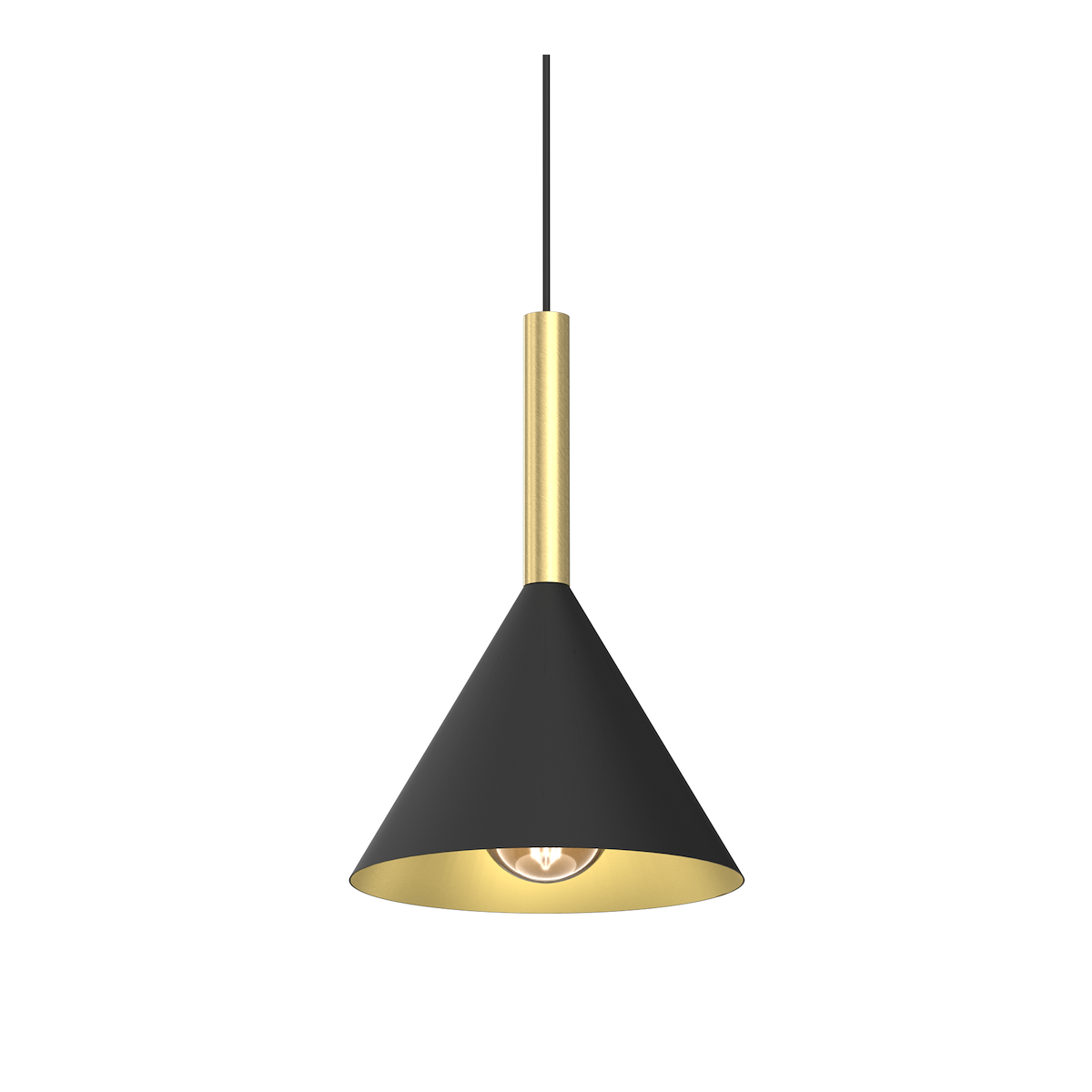 MiLagro Lampa wisząca PERU BLACK 1xE27 MLP0977