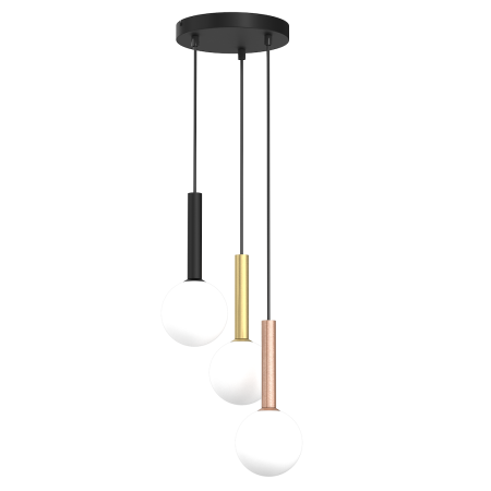 MiLagro Lampa wisząca PLAY BLACK 3xG9 MLP0969