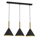 MiLagro Lampa wisząca PERU BLACK 3xE27 MLP0978