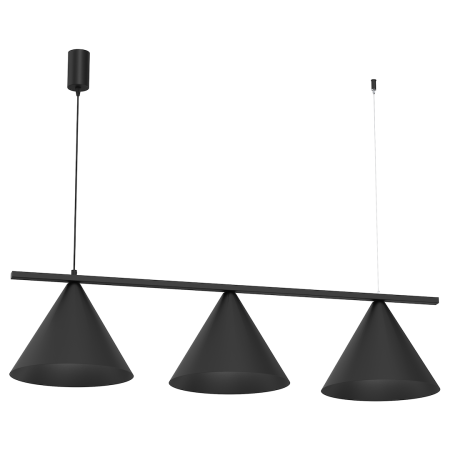 MiLagro Lampa wisząca CAPITAL CZARNY 3XGX53 MLP0938