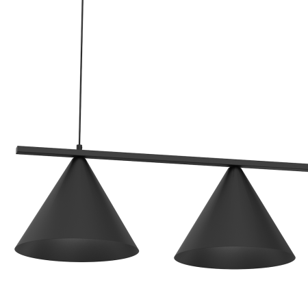 MiLagro Lampa wisząca CAPITAL CZARNY 3XGX53 MLP0938