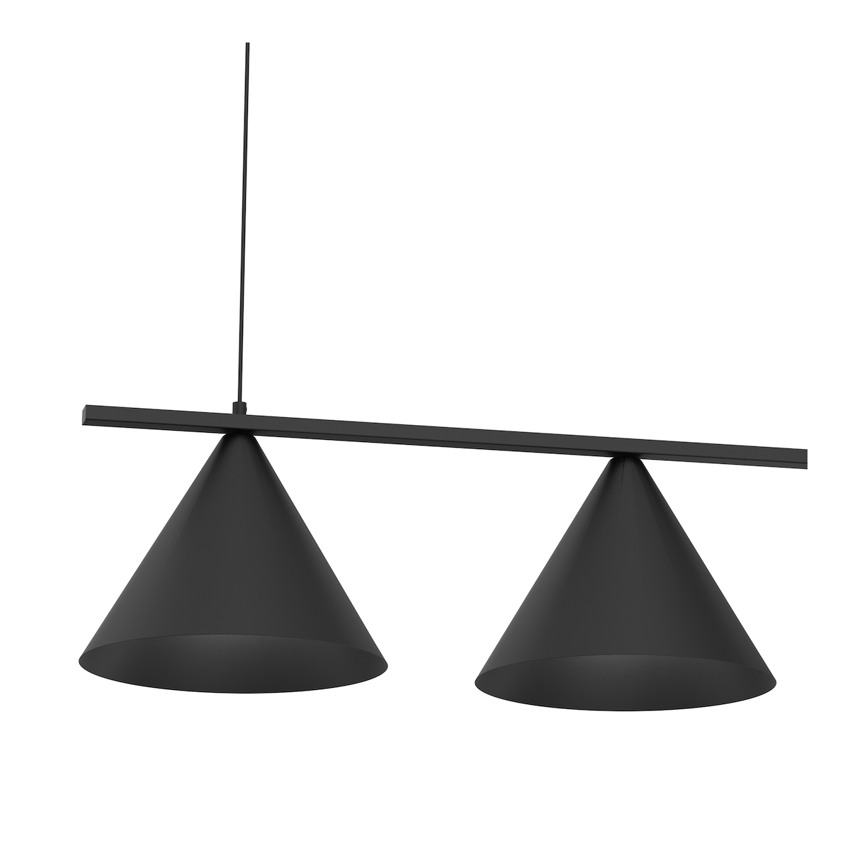 MiLagro Lampa wisząca CAPITAL CZARNY 3XGX53 MLP0938