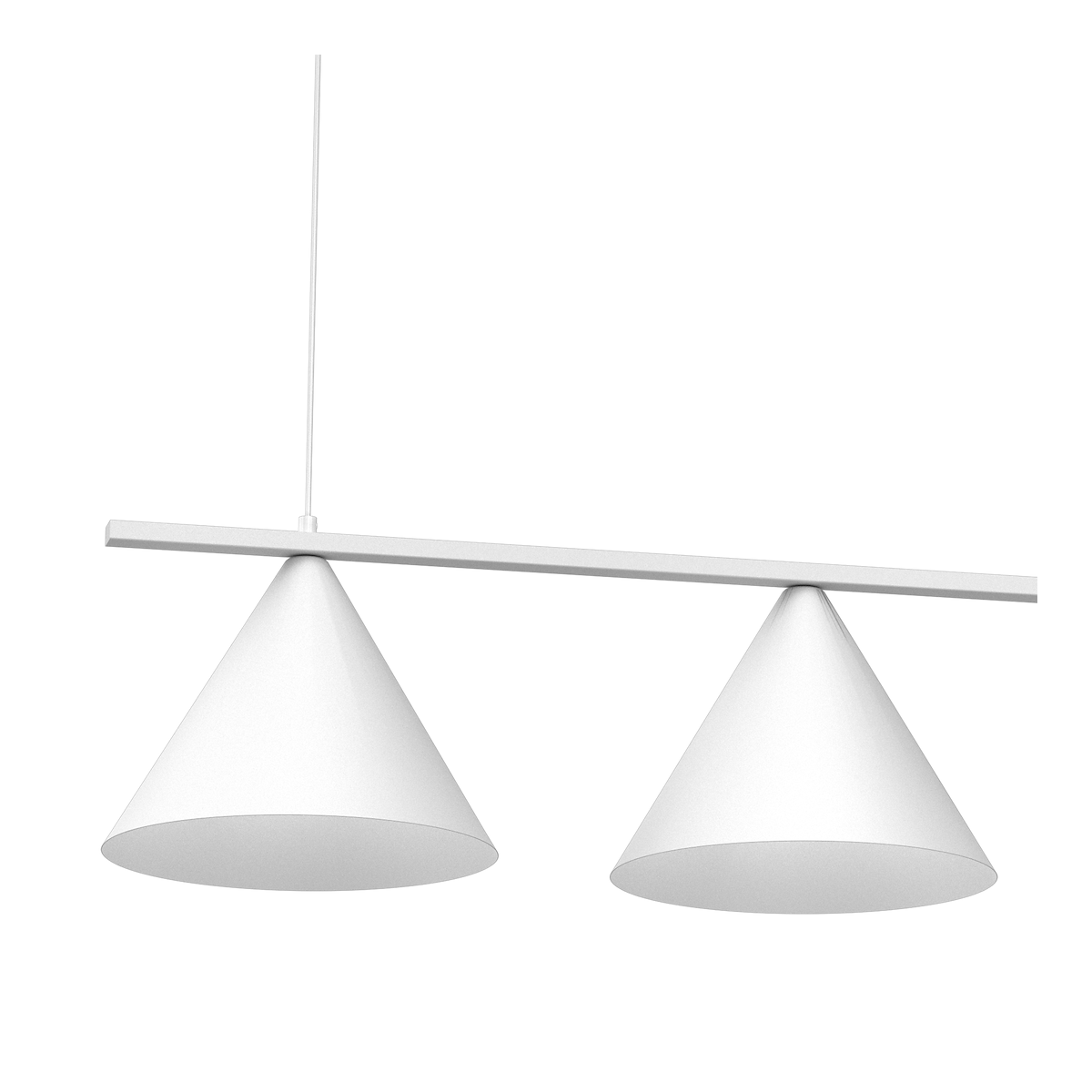 MiLagro Lampa wisząca CAPITAL  BIAŁY 3XGX52 MLP0939