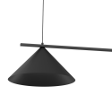 MiLagro Lampa wisząca CAPITAL CZARNY 2XGX53 MLP0942