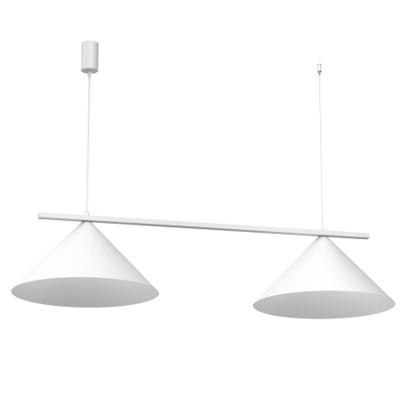 MiLagro Lampa wisząca CAPITAL BIAŁY 2XGX53 MLP0943