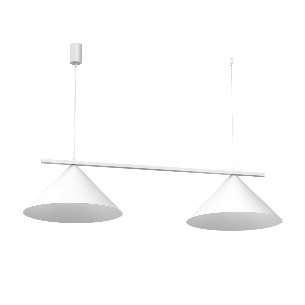 MiLagro Lampa wisząca CAPITAL BIAŁY 2XGX53 MLP0943