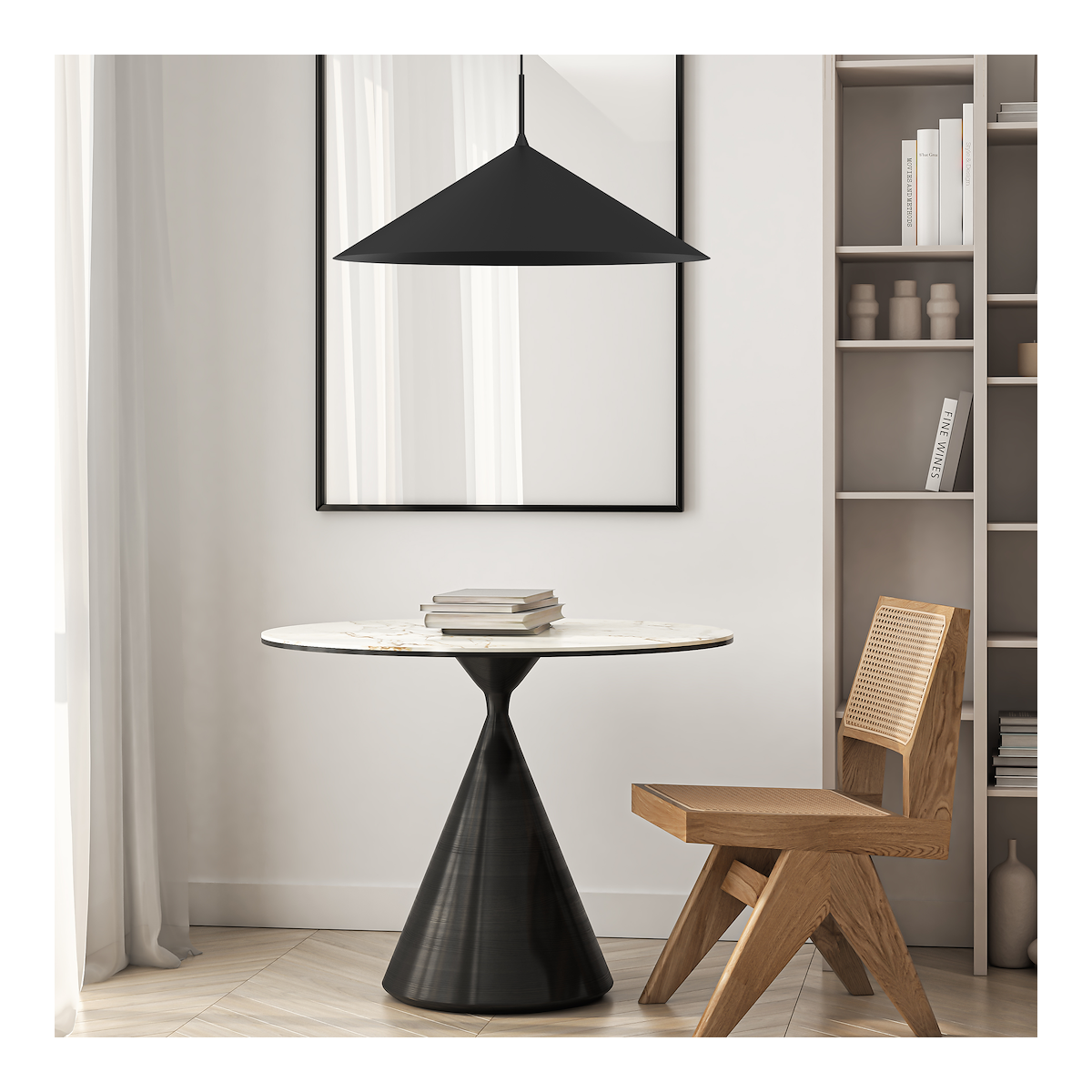 MiLagro Lampa wisząca CAPITAL CZARNY 1XGX53 MLP0946