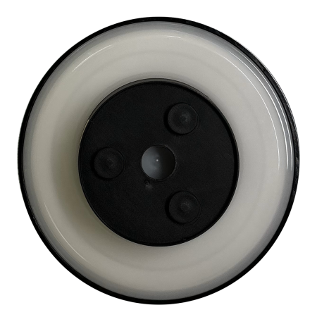 MiLagro Kinkiet Disk 12W 3CCT IP65 Czarny ML1286