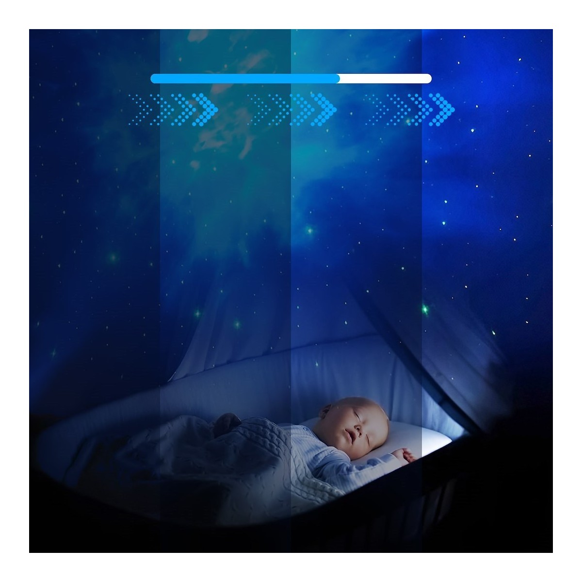 Astronauta EK712 projektor gwiazd