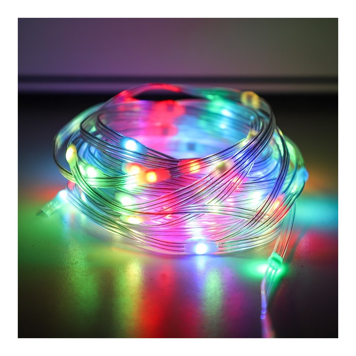 Girlanda LED RGB 10m EK1387