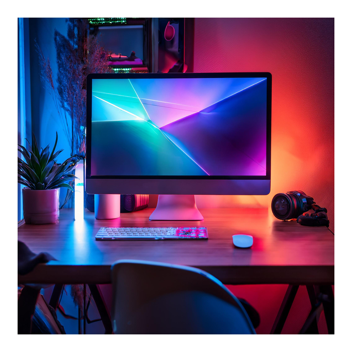 Girlanda LED RGB 10m EK1387