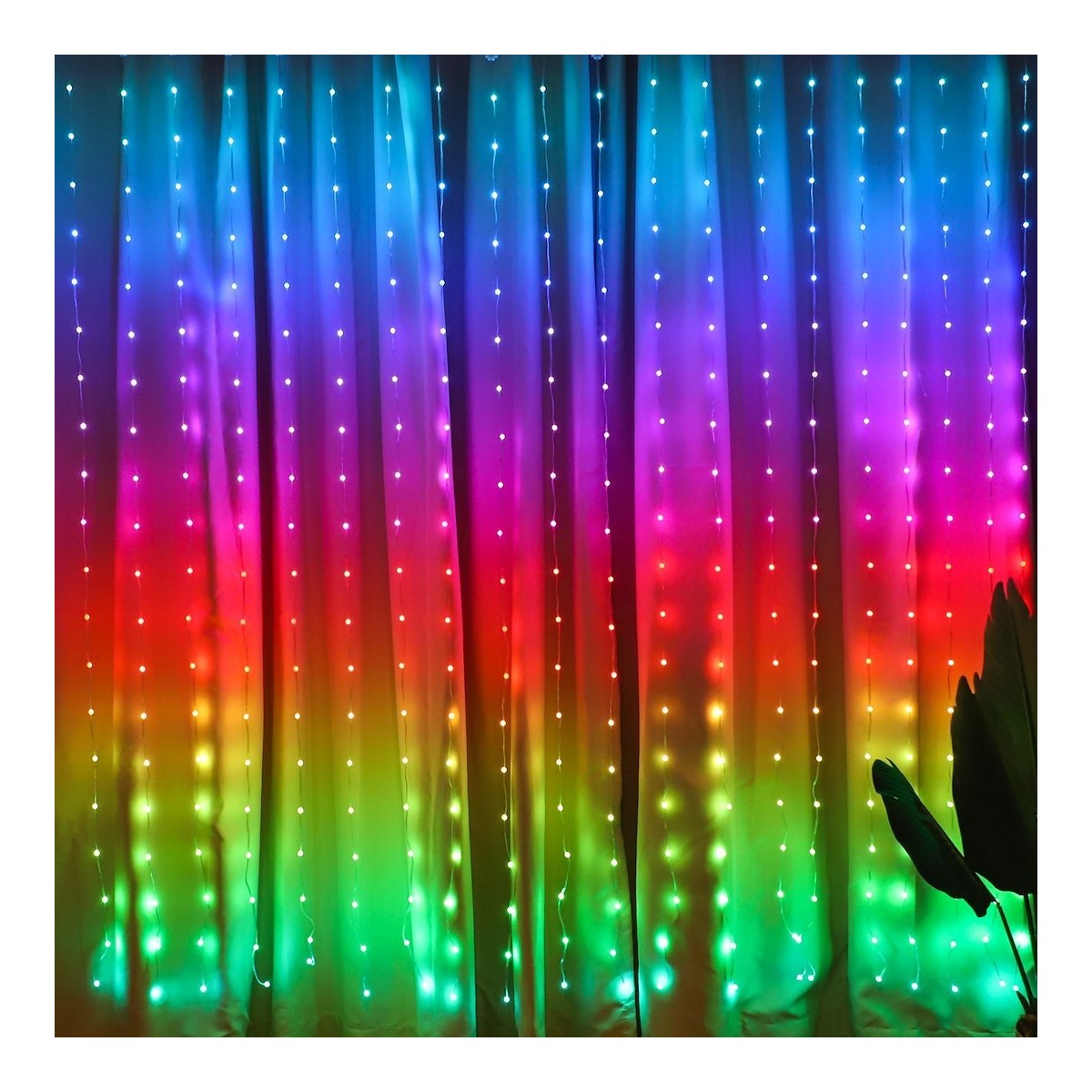 MiLagro Kurtyna Wizard Kulka 2*2m 400LED RGB EK1390