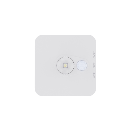 MiLagro Lampka Podszafkowo-Schodowa Stanley Biały 3CCT 7,5*7,5cm EKB1391