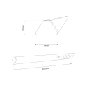 DUAL EKB1444 lampa podszafkowa
