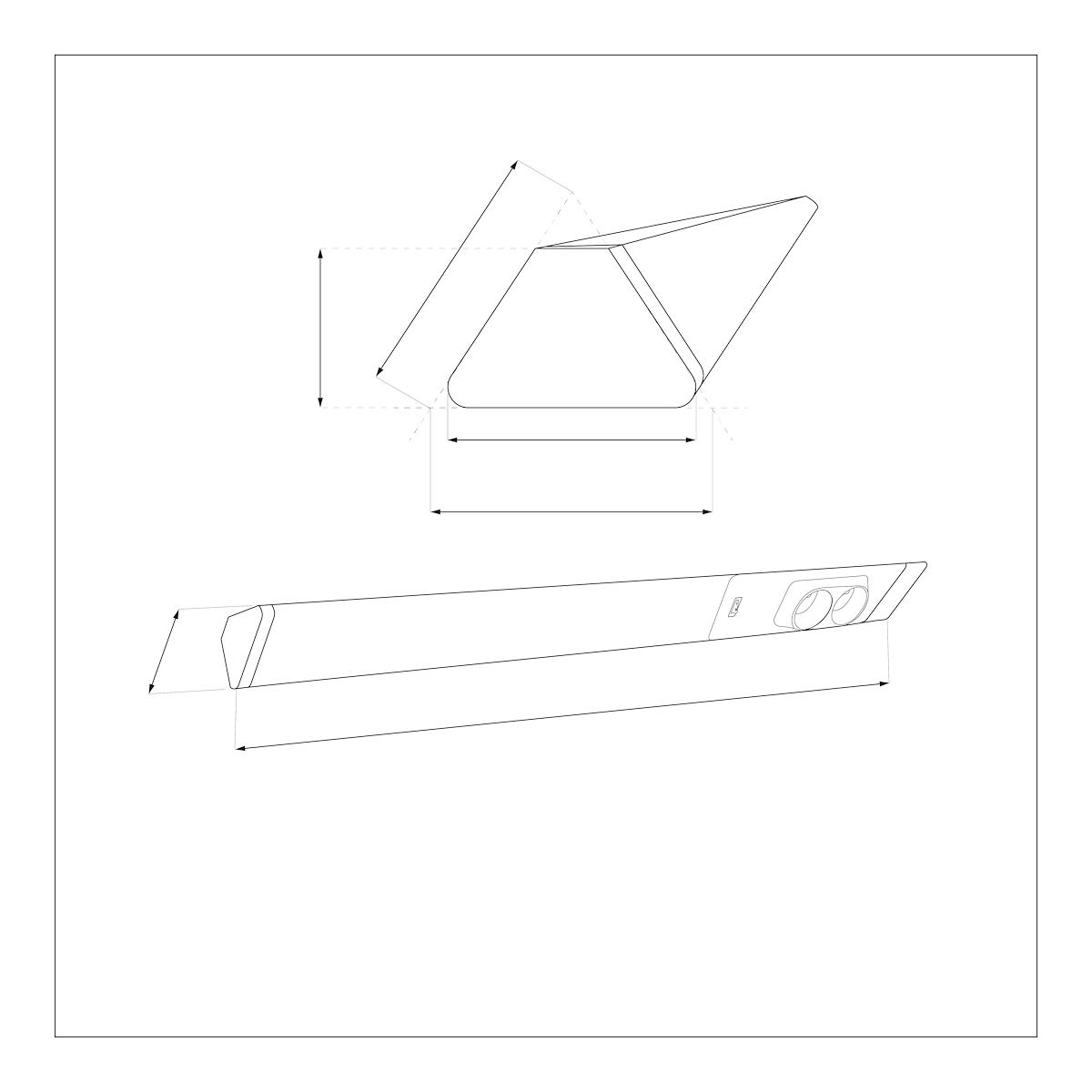Lampa DUAL EKB1445 LED