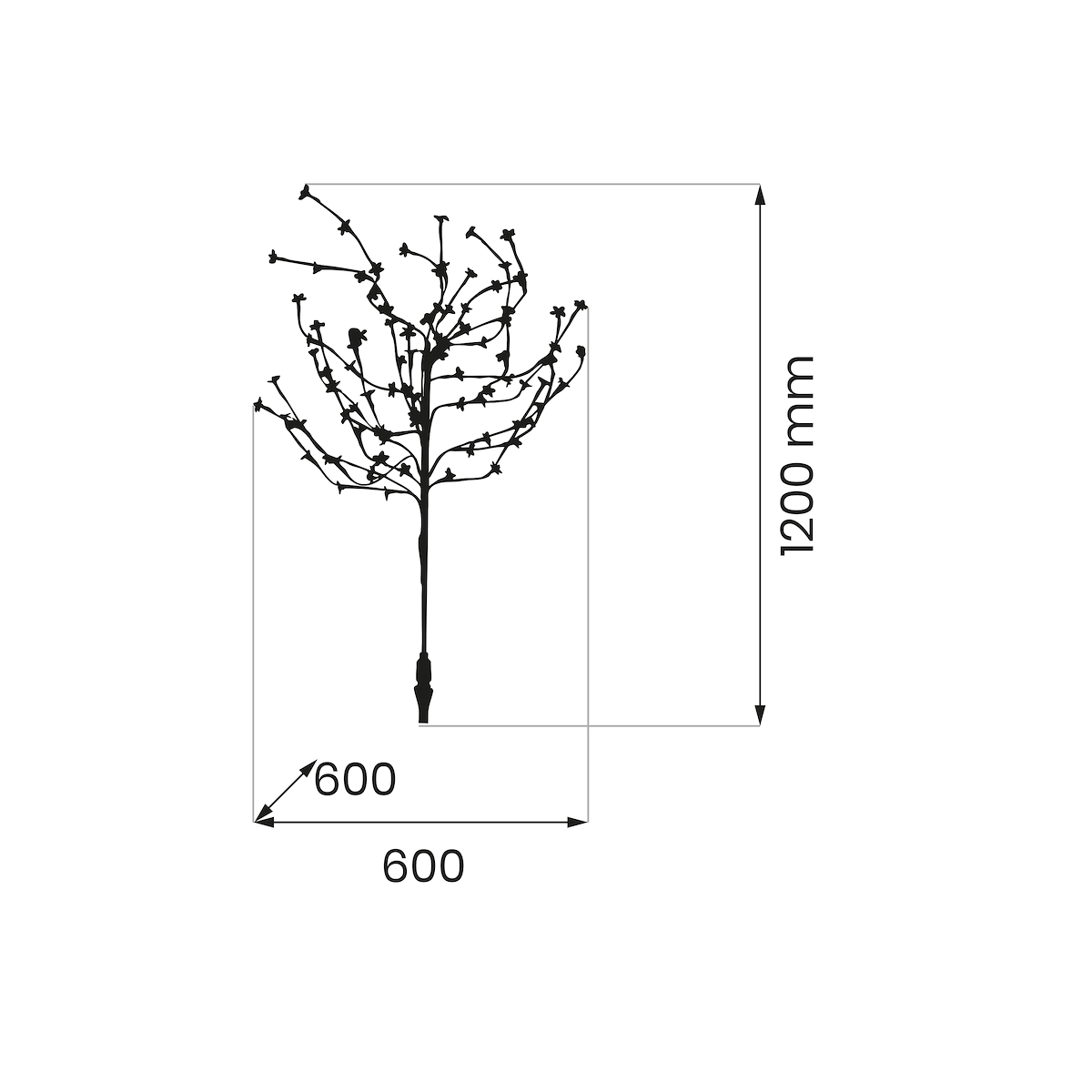 Lampa solarna TREE EKO1448