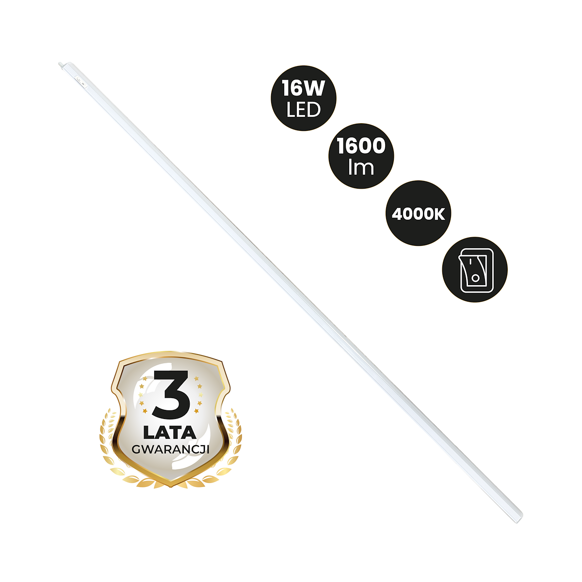 MiLagro Listwa LED Vito T5 16W 4000K 120cm EK1499