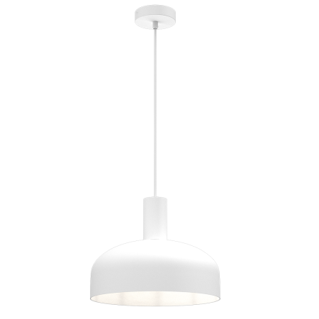 MiLagro Lampa wisząca Visby Biały 1xE27 MLP1552