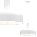 MiLagro Lampa wisząca Visby Biały 1xE27 MLP1552