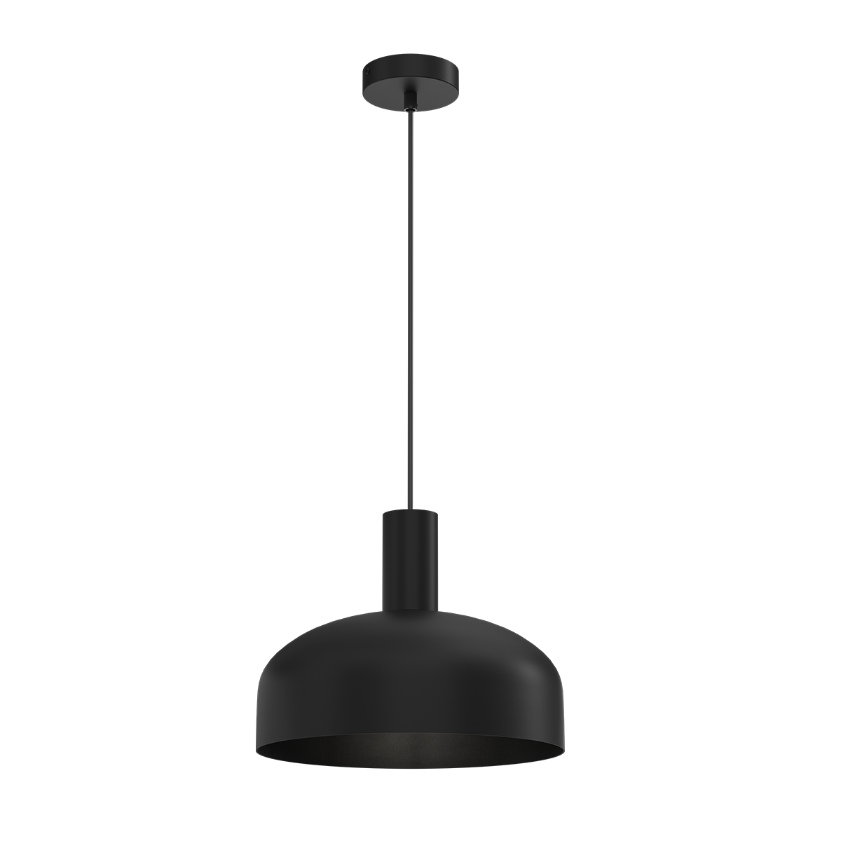 MiLagro Lampa wisząca VISBY BLACK 1xE27 MLP1553