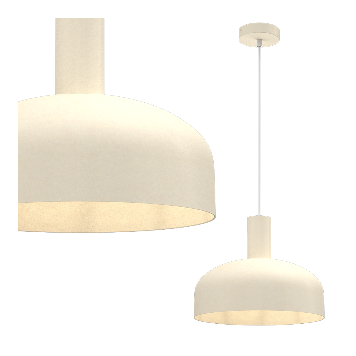 MiLagro Lampa wisząca VISBY KRAEMOWA 1xE27 MLP1554