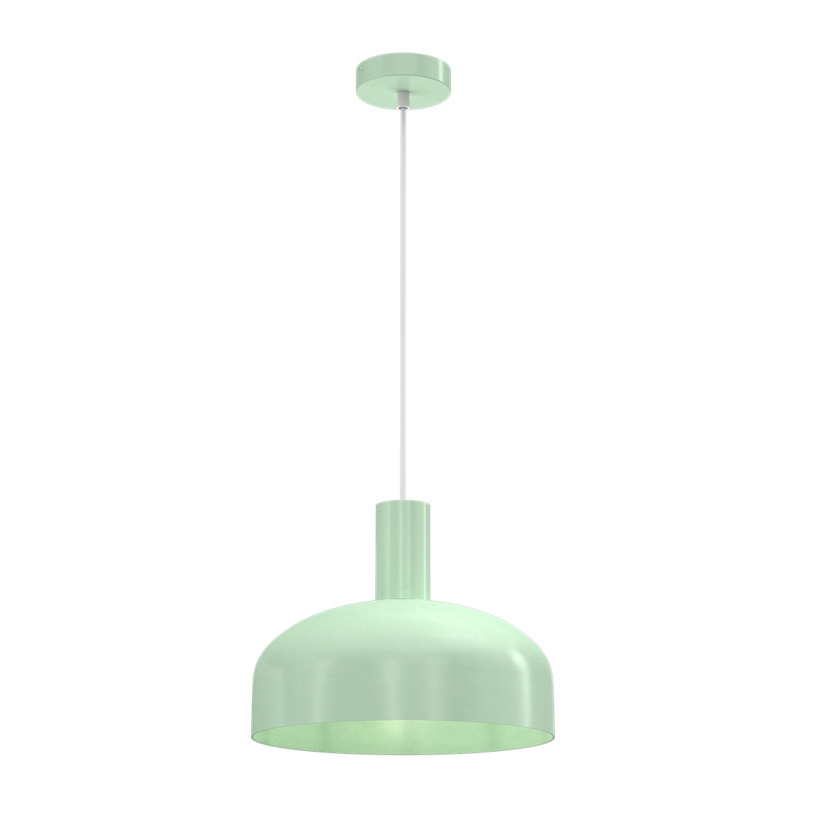 MiLagro Lampa wisząca VISBY MIĘTOWY 1xE27 MLP1555