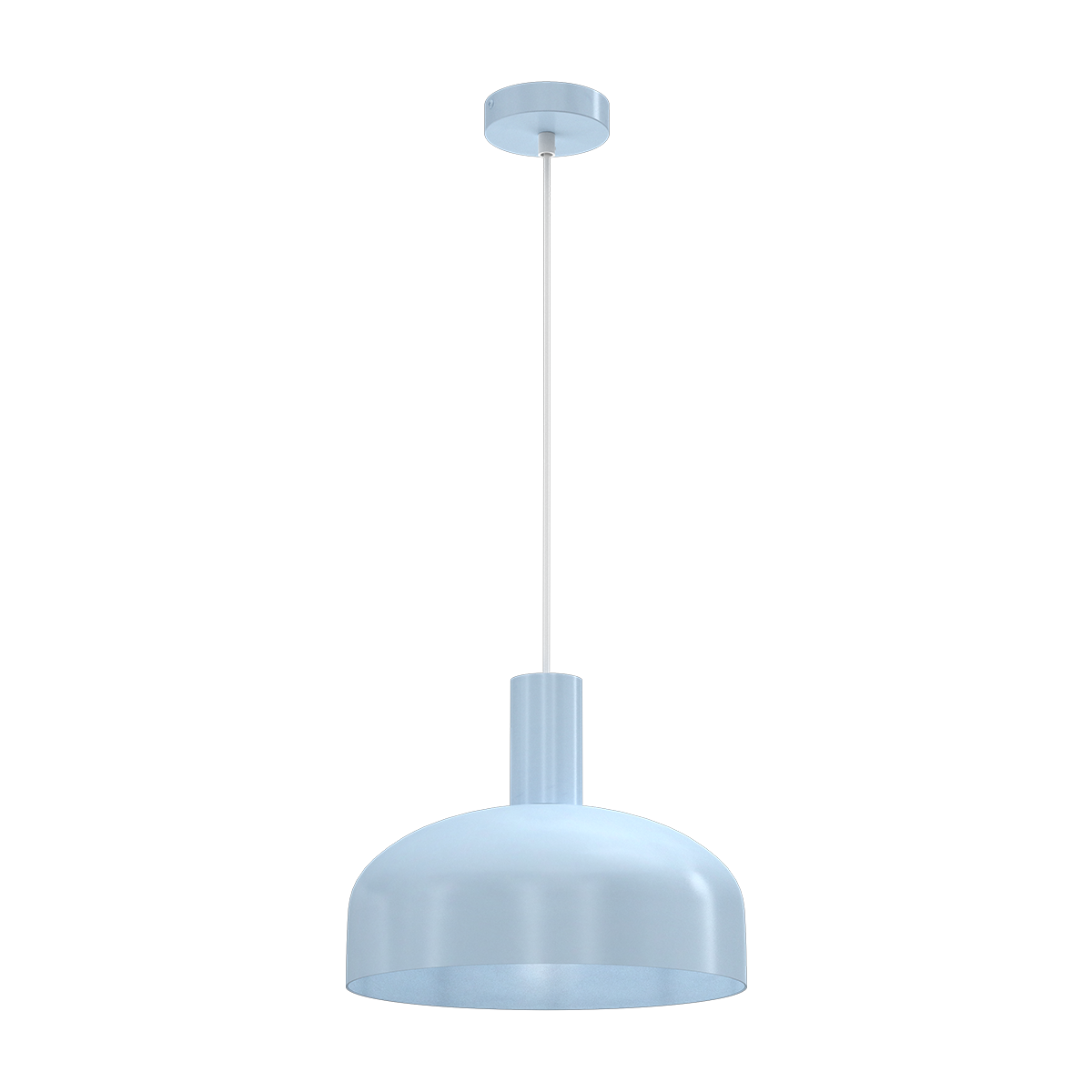 MiLagro Lampa wisząca VISBY BŁĘKITNY 1xE27 MLP1556