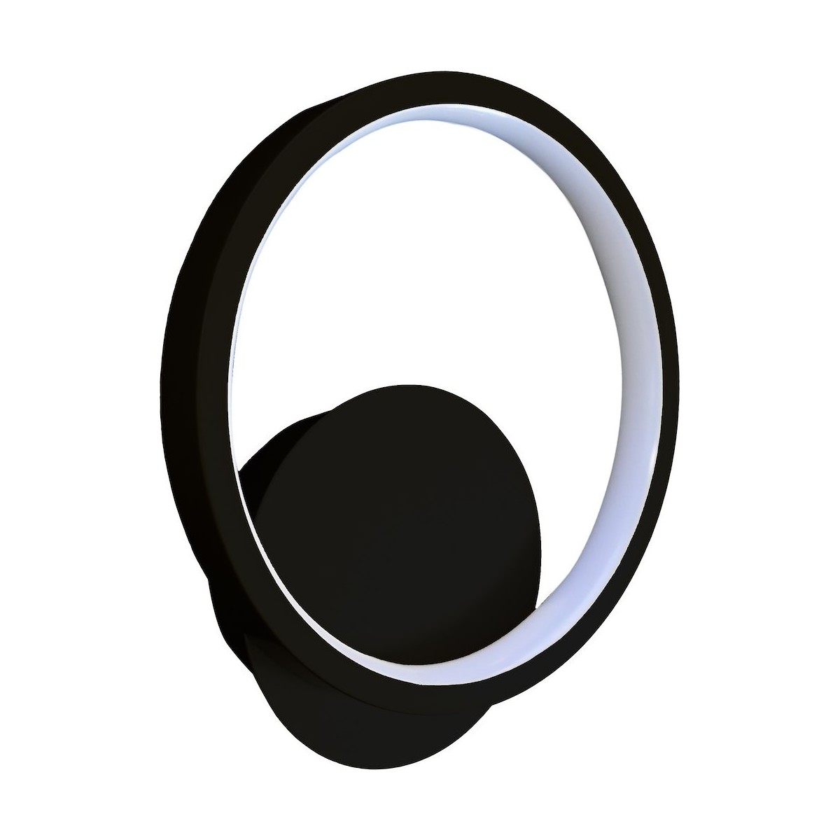 MiLagro Kinkiet HOOP BLACK 7W LED ML1540