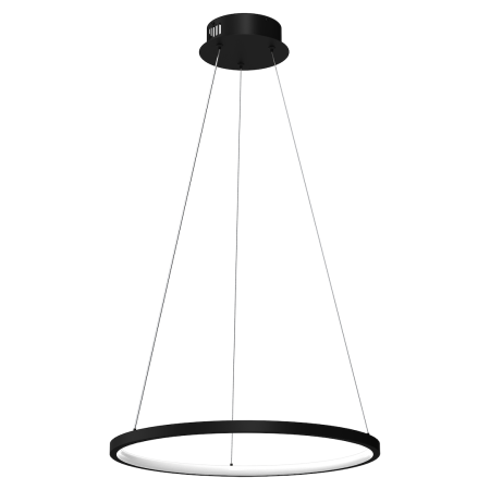 MiLagro Lampa wisząca HOOP BLACK 27W LED ML1541