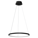 MiLagro Lampa wisząca HOOP BLACK 27W LED ML1541