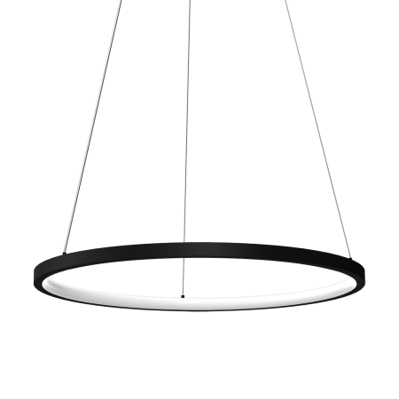 MiLagro Lampa wisząca HOOP BLACK 27W LED ML1541