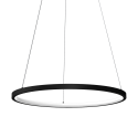 MiLagro Lampa wisząca HOOP BLACK 27W LED ML1541