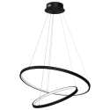 MiLagro Lampa wisząca HOOP BLACK 51W LED ML1542