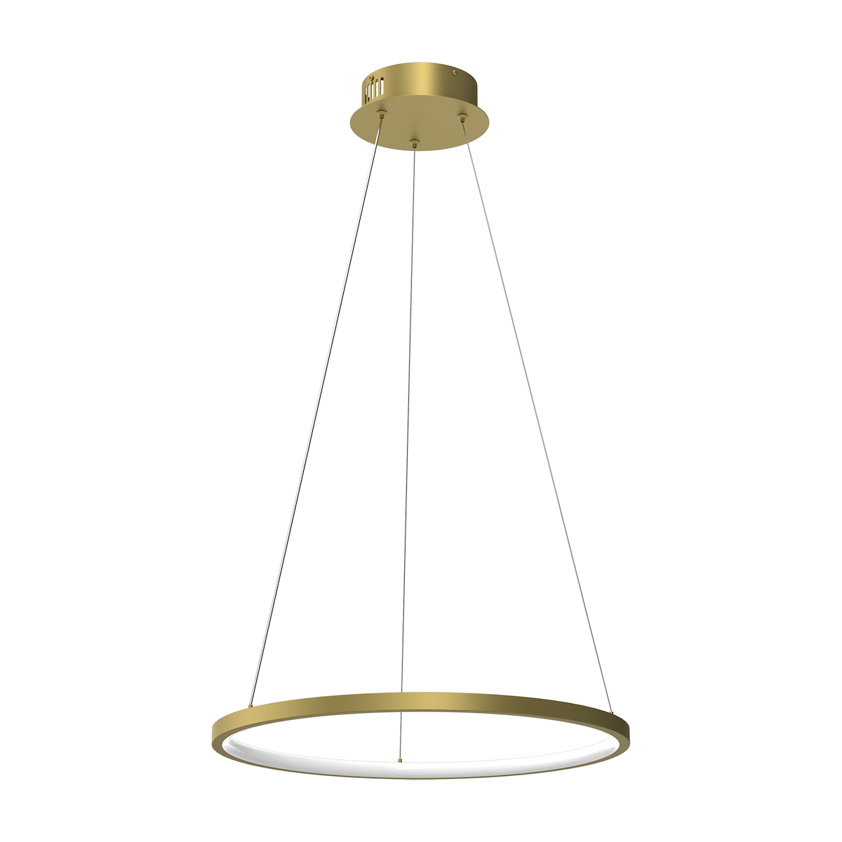 MiLagro Lampa wisząca HOOP GOLD 27W LED ML1545