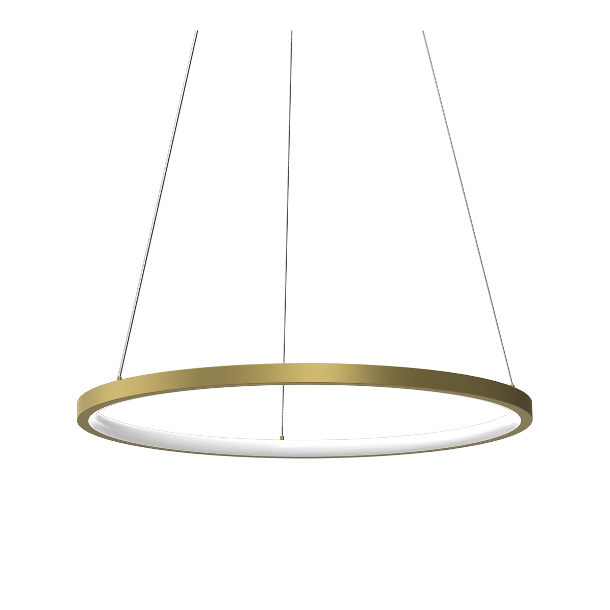 MiLagro Lampa wisząca HOOP GOLD 27W LED ML1545