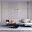 MiLagro Lampa wisząca HOOP GOLD 27W LED ML1545