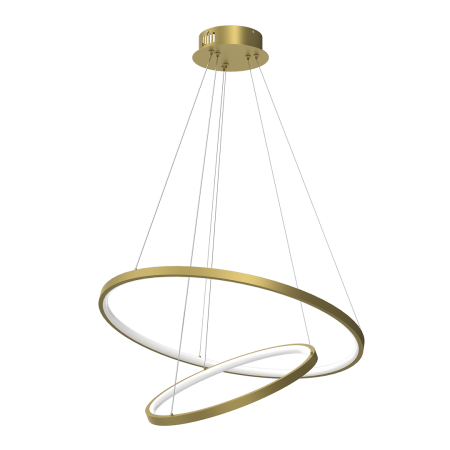 MiLagro Lampa wisząca HOOP GOLD 51W LED ML1546