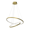 MiLagro Lampa wisząca HOOP GOLD 51W LED ML1546