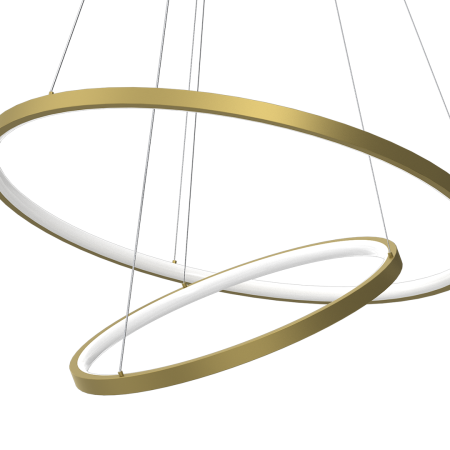 MiLagro Lampa wisząca HOOP GOLD 51W LED ML1546