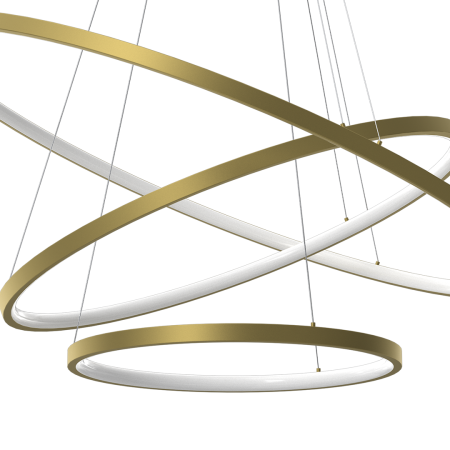 MiLagro Lampa wisząca HOOP GOLD 93W LED ML1547