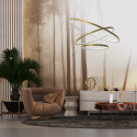 MiLagro Lampa wisząca HOOP GOLD 93W LED ML1547
