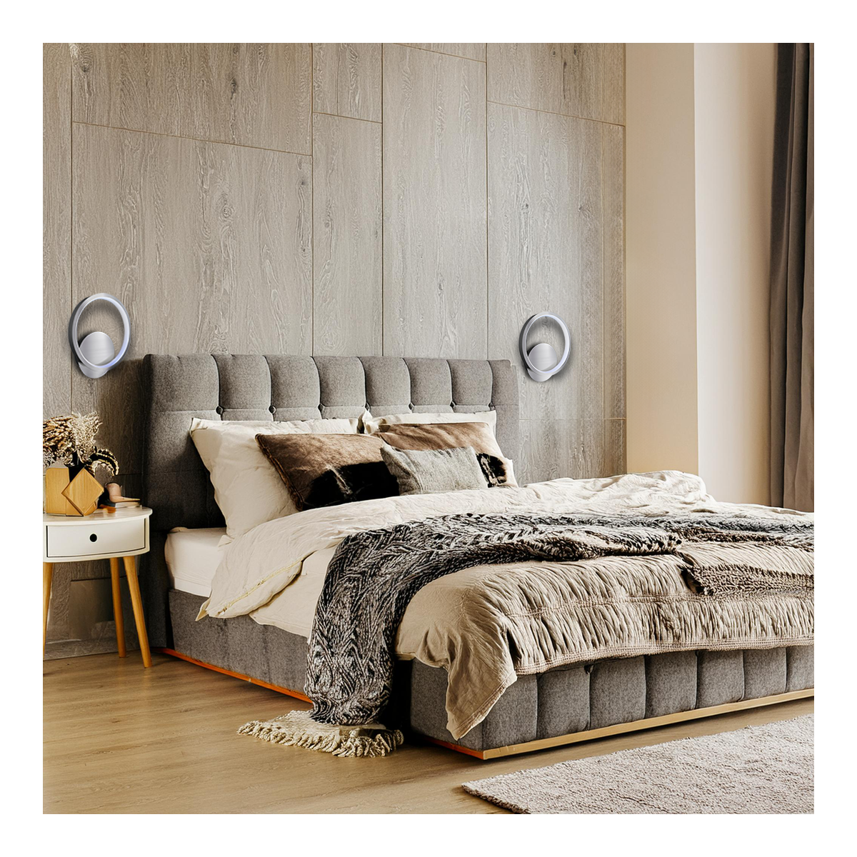 MiLagro Kinkiet HOOP CHROME 7W LED ML1548