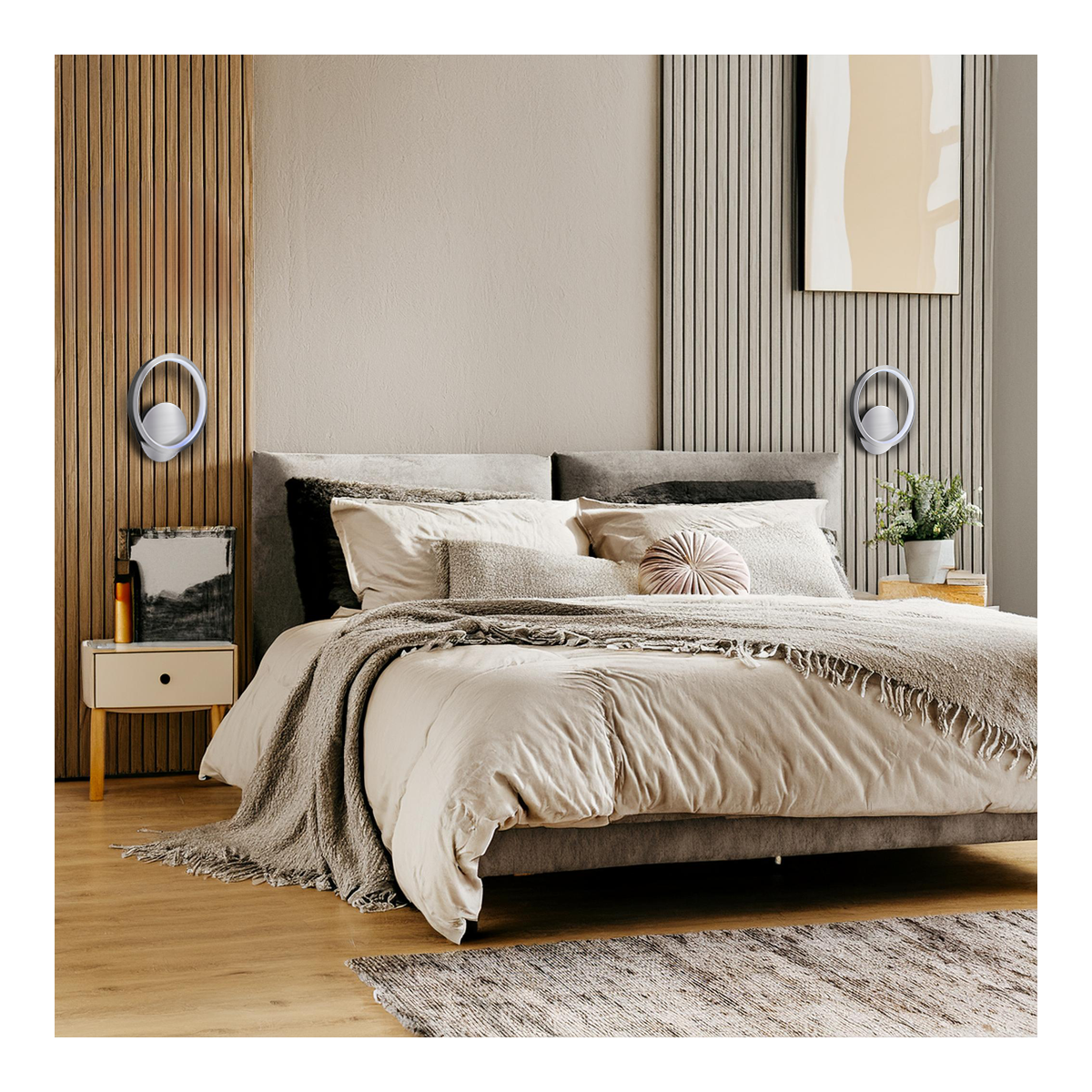 MiLagro Kinkiet HOOP CHROME 7W LED ML1548